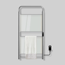 Load image into Gallery viewer, Infrared Glass Panel Heated Towel Rack: Athena