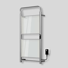 Load image into Gallery viewer, Infrared Glass Panel Heated Towel Rack: Athena