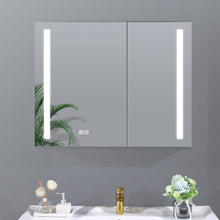 Load image into Gallery viewer, LED Mirror Cabinet with Demister, Light Selection and Dim Control
