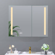 Load image into Gallery viewer, LED Mirror Cabinet with Demister, Light Selection and Dim Control