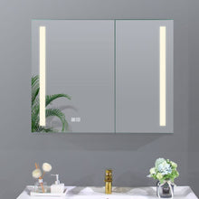 Load image into Gallery viewer, LED Mirror Cabinet with Demister, Light Selection and Dim Control