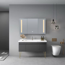 Load image into Gallery viewer, LED Mirror Cabinet with Demister, Light Selection and Dim Control