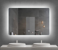 Load image into Gallery viewer, Backlit LED Mirror with Demister, Three Light Selection and Dimmable Control
