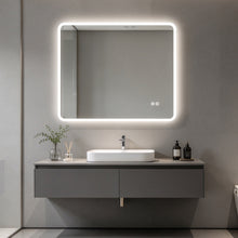 Load image into Gallery viewer, Euphotic LED Mirror with Color Selection and Demister