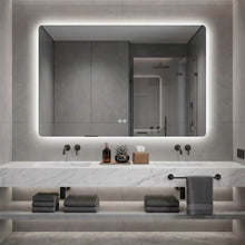 Load image into Gallery viewer, Backlit Mirror with  Motion Sensor, Demister, Color Selection and Dimmer