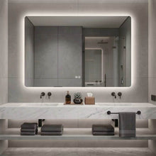 Load image into Gallery viewer, Backlit Mirror with  Motion Sensor, Demister, Color Selection and Dimmer