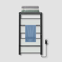 Load image into Gallery viewer, Infrared Glass Panel Heated Towel Rack: Apollo