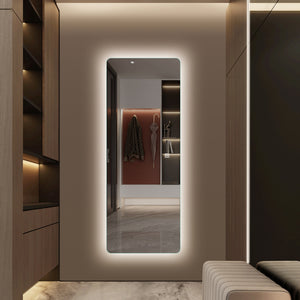 Dressing LED Mirror: Backlit Dimmable with Three Color Selection