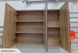 Plywood Mirror Cabinet 1200MM - Galaxy Homeware