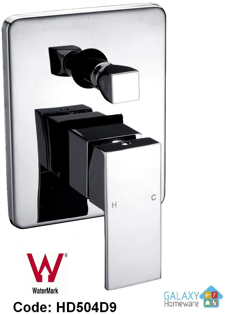 Shower Mixer Square With Diverter - Galaxy Homeware