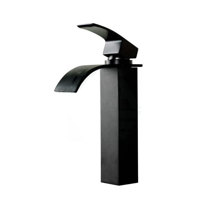 Tall Waterfall Basin Mixer Square - Galaxy Homeware